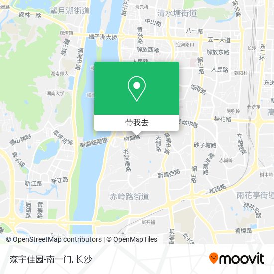 森宇佳园-南一门地图