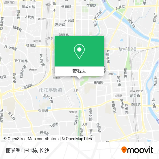 丽景香山-41栋地图