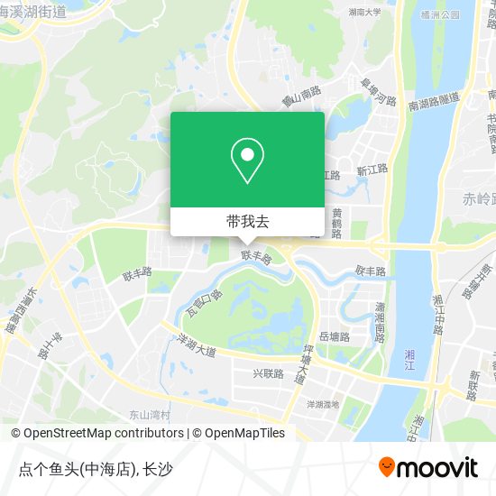 点个鱼头(中海店)地图