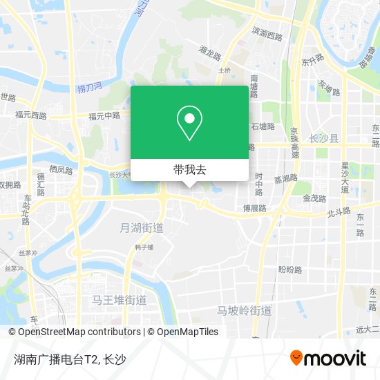 湖南广播电台T2地图