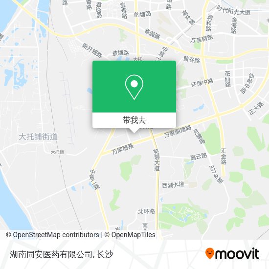 湖南同安医药有限公司地图