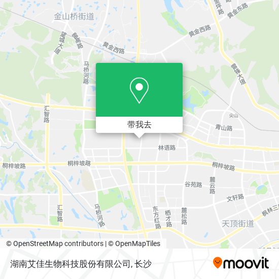 湖南艾佳生物科技股份有限公司地图