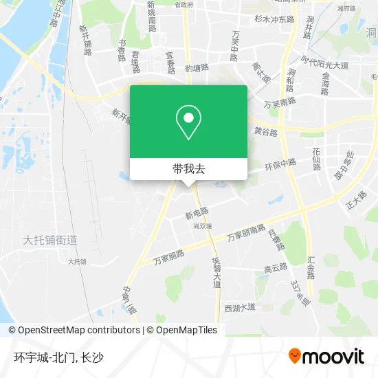 环宇城-北门地图