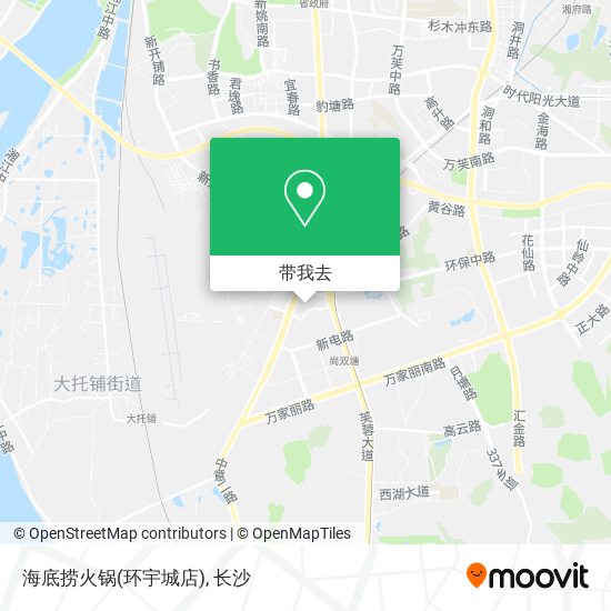 海底捞火锅(环宇城店)地图