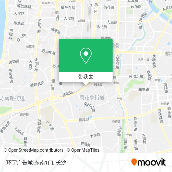 环宇广告城-东南1门地图