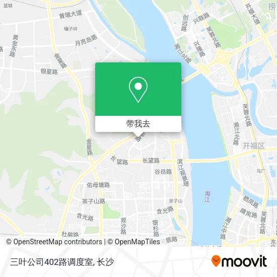 三叶公司402路调度室地图
