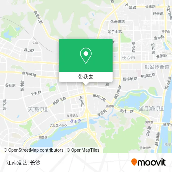 江南发艺地图