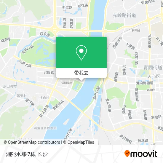 湘熙水郡-7栋地图