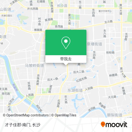才子佳郡-南门地图
