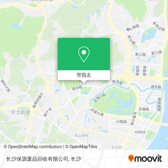 长沙保源废品回收有限公司地图