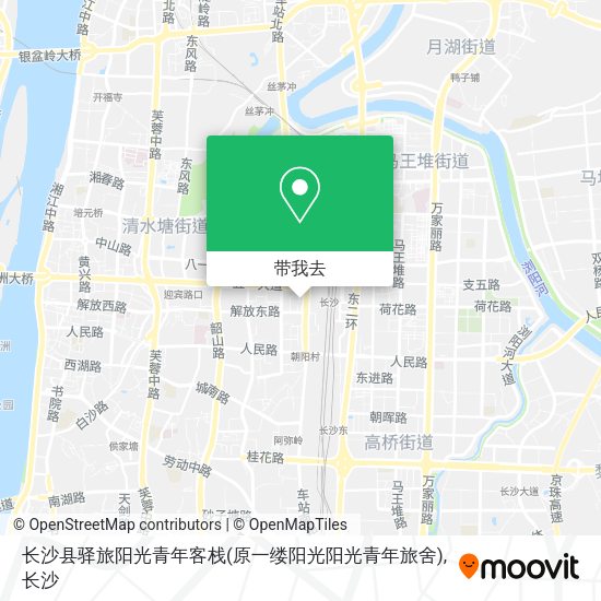 长沙县驿旅阳光青年客栈(原一缕阳光阳光青年旅舍)地图