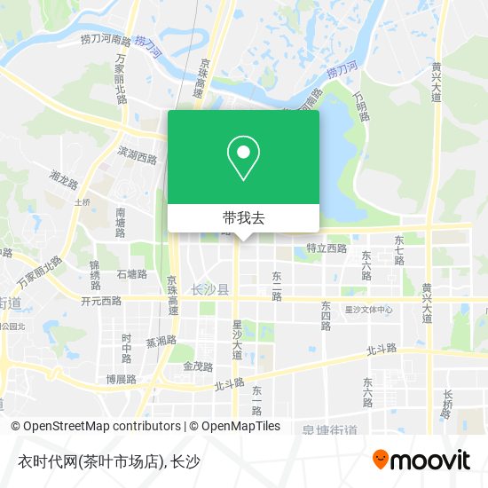 衣时代网(茶叶市场店)地图
