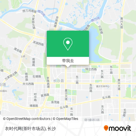 衣时代网(茶叶市场店)地图
