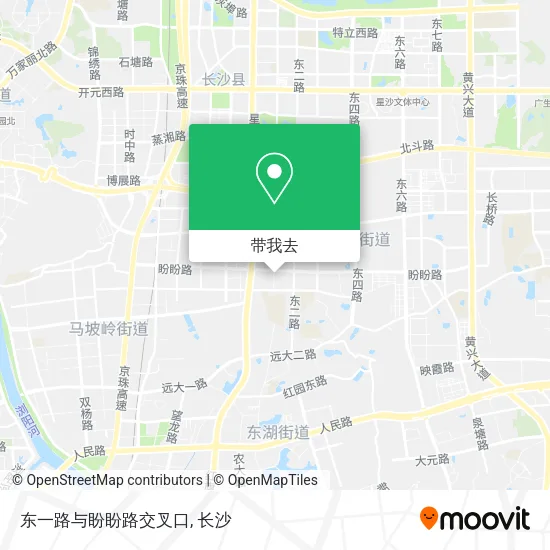 东一路与盼盼路交叉口地图