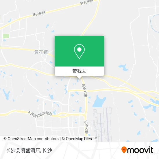 长沙县凯盛酒店地图