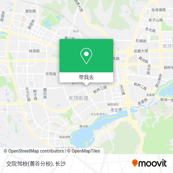 交院驾校(麓谷分校)地图