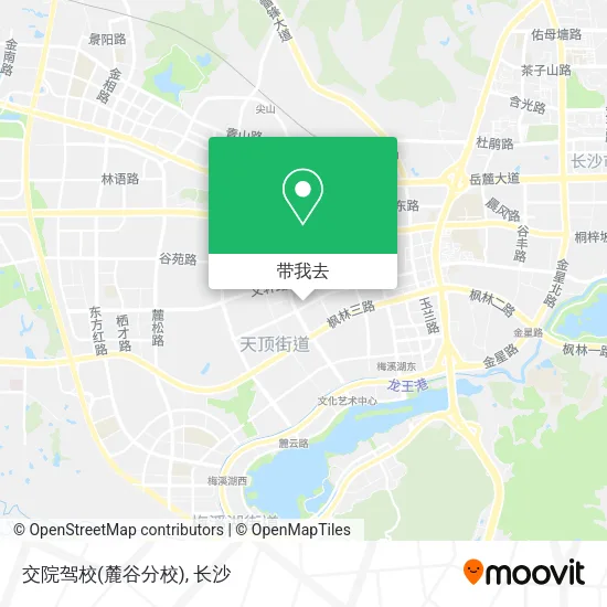 交院驾校(麓谷分校)地图