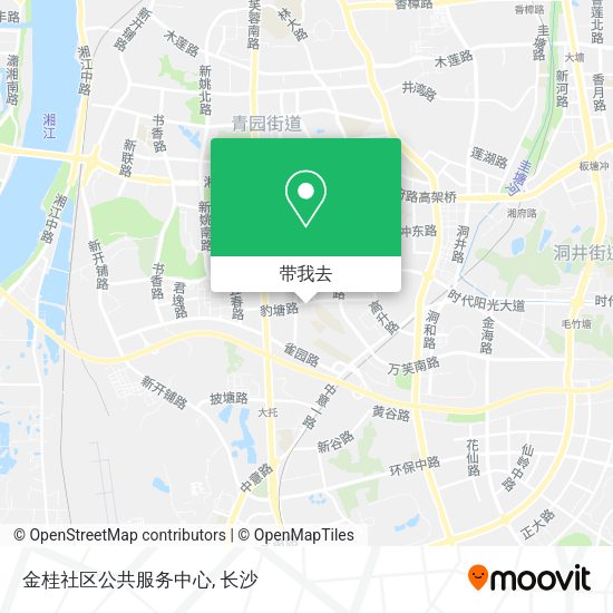 金桂社区公共服务中心地图
