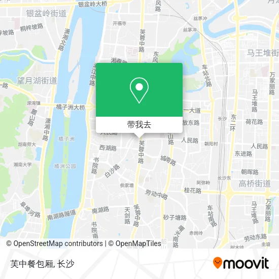 芙中餐包厢地图