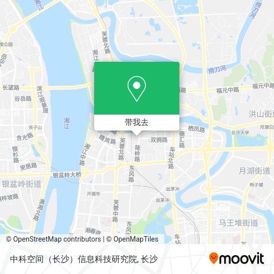 中科空间（长沙）信息科技研究院地图