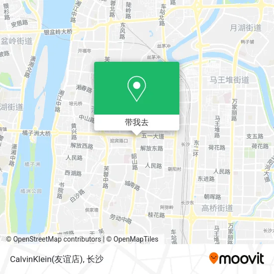 CalvinKlein(友谊店)地图