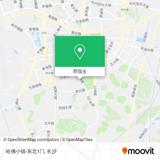 哈佛小镇-东北1门地图