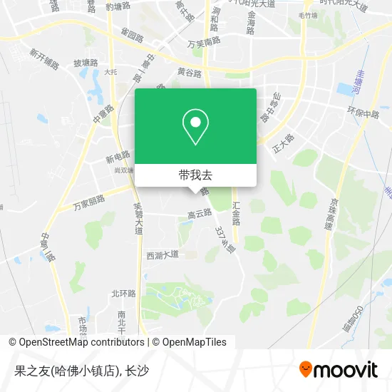 果之友(哈佛小镇店)地图