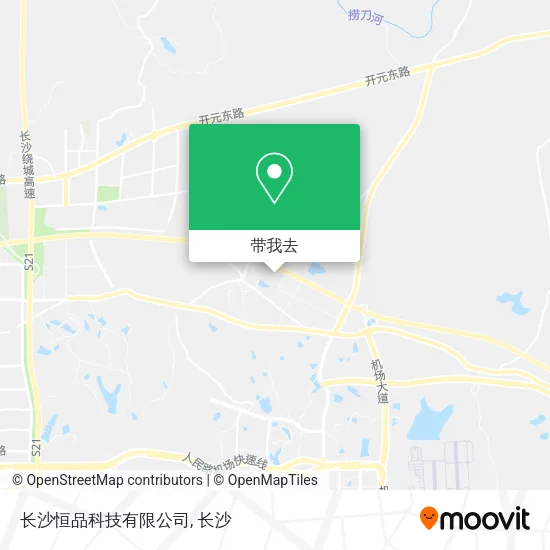 长沙恒品科技有限公司地图