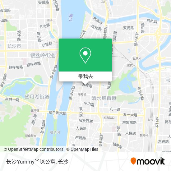 长沙Yummy丫咪公寓地图