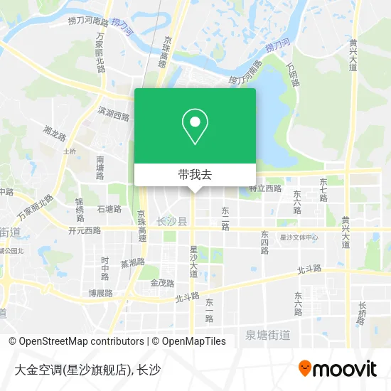 大金空调(星沙旗舰店)地图