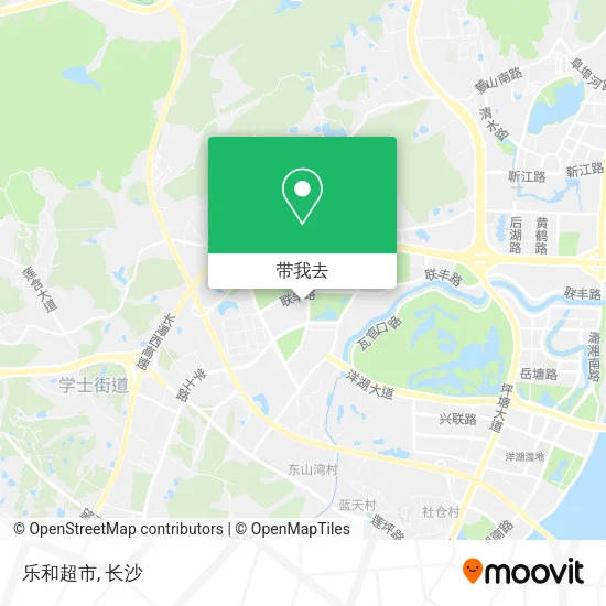 乐和超市地图