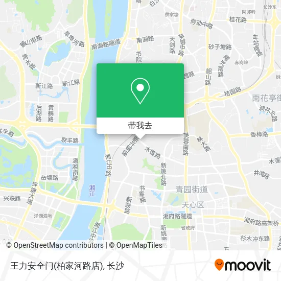 王力安全门(柏家河路店)地图