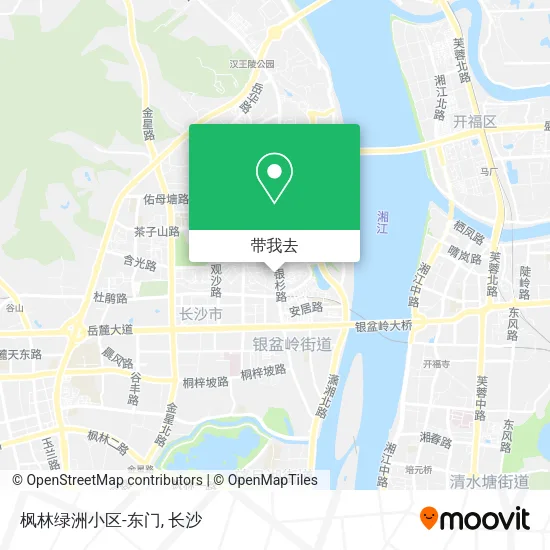 枫林绿洲小区-东门地图