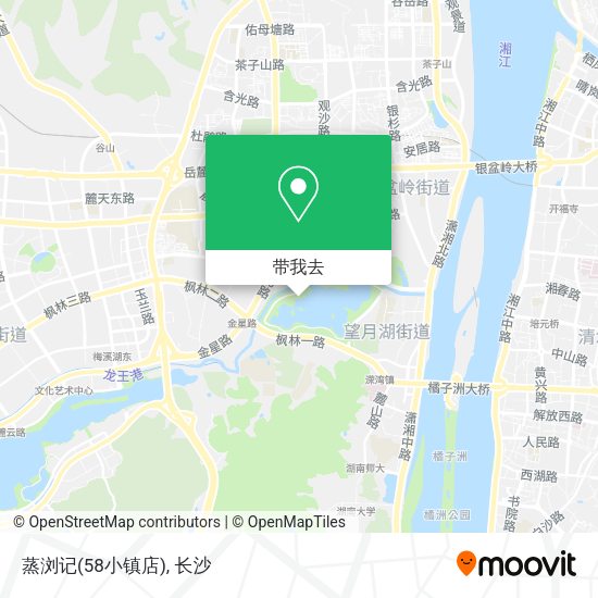 蒸浏记(58小镇店)地图