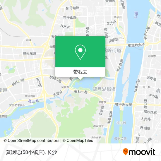 蒸浏记(58小镇店)地图