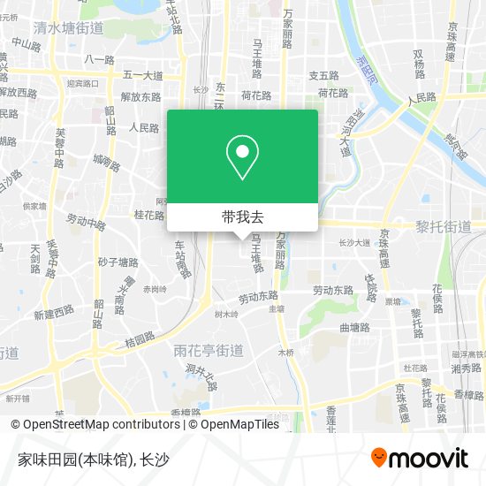 家味田园(本味馆)地图