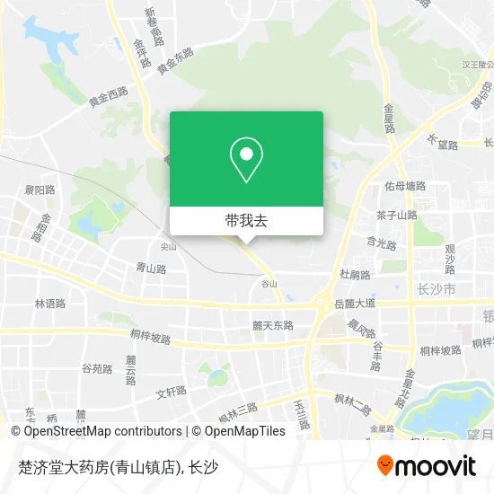 楚济堂大药房(青山镇店)地图