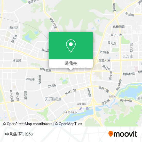中和制药地图