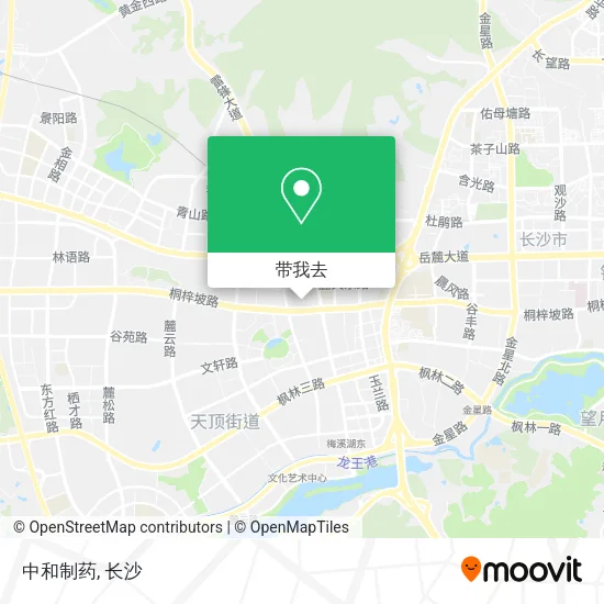 中和制药地图