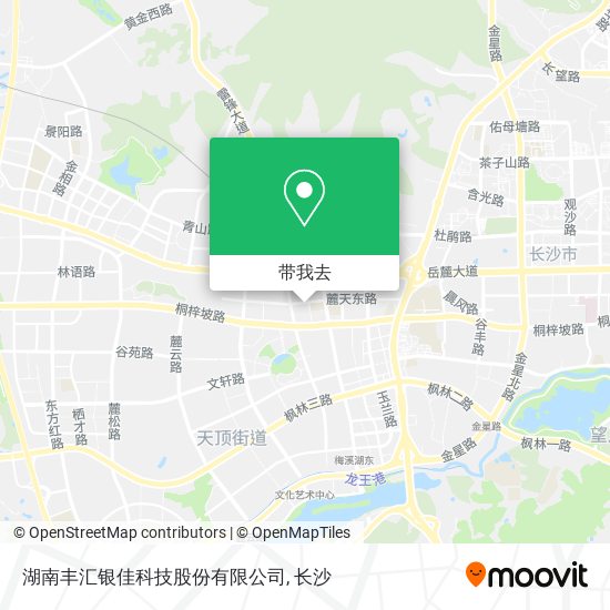 湖南丰汇银佳科技股份有限公司地图