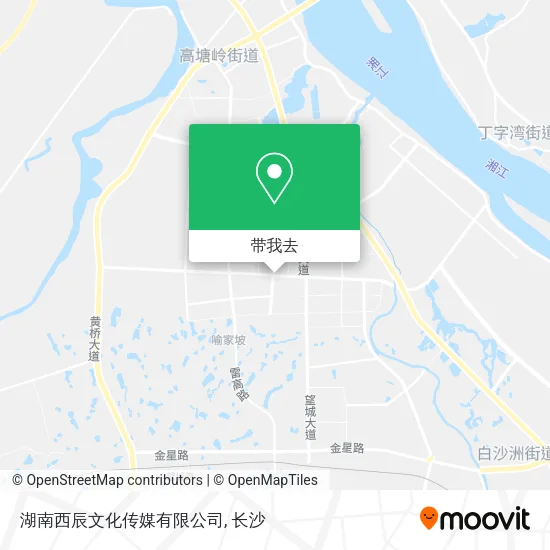 湖南西辰文化传媒有限公司地图