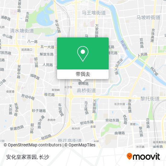 安化皇家茶园地图
