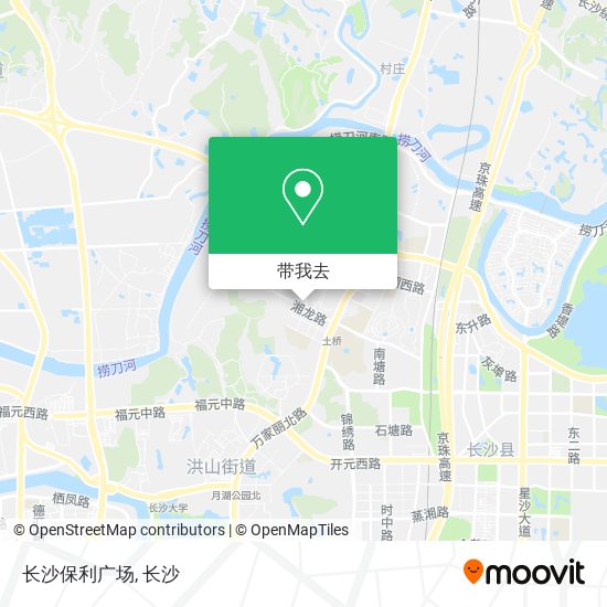 长沙保利广场地图