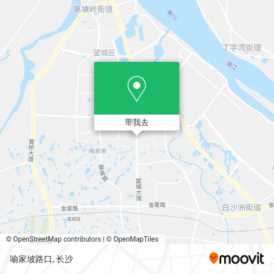 喻家坡路口地图