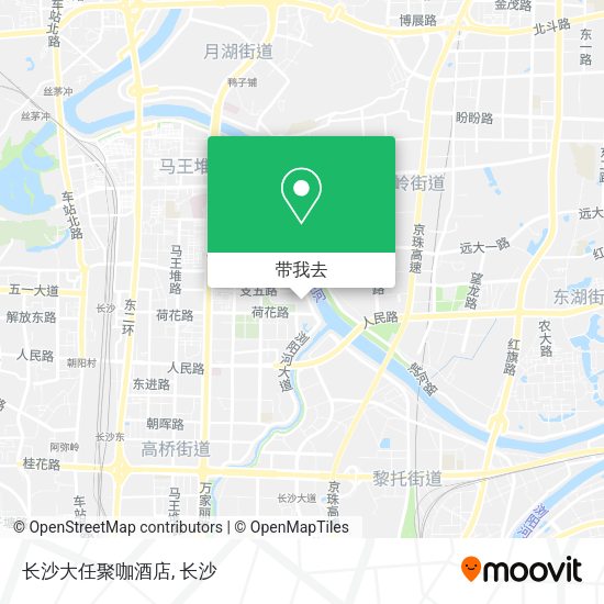 长沙大任聚咖酒店地图