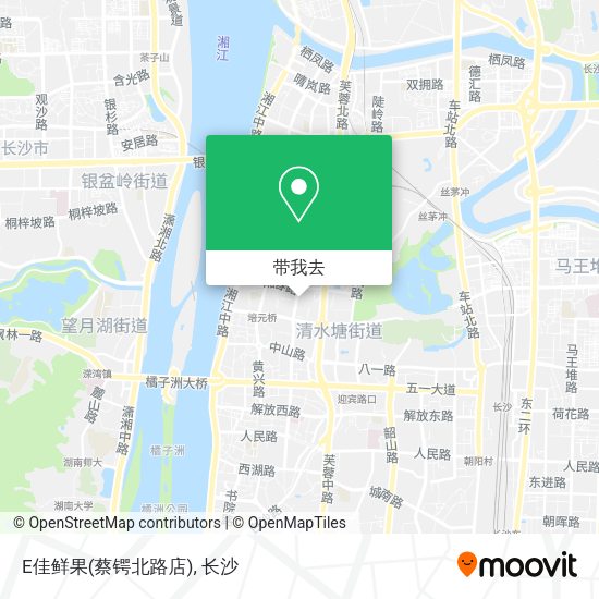 E佳鲜果(蔡锷北路店)地图