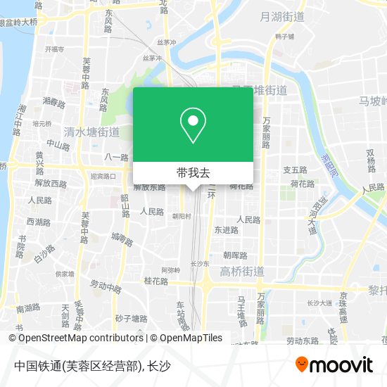 中国铁通(芙蓉区经营部)地图