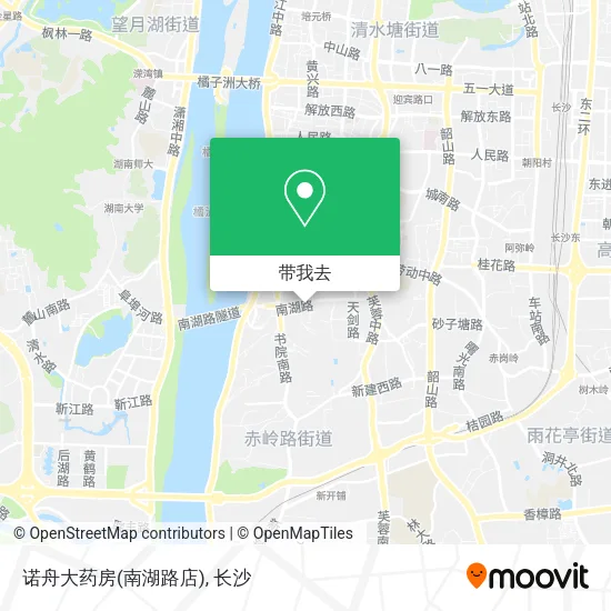 诺舟大药房(南湖路店)地图