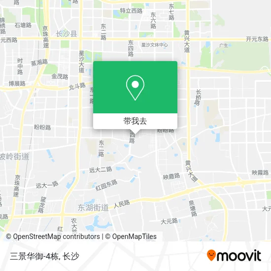 三景华御-4栋地图