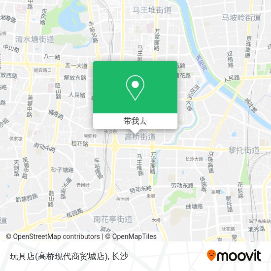 玩具店(高桥现代商贸城店)地图